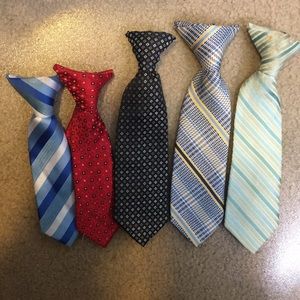 Lot of 10 little boys ties
